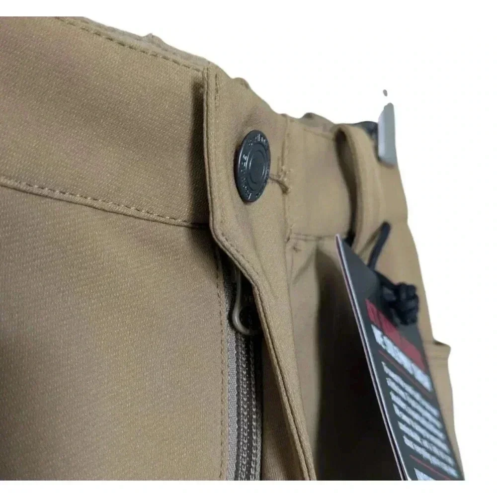 Badlands Earth Brown Tan Task Pants New Size XS Regular Inseam Workwear Stretch